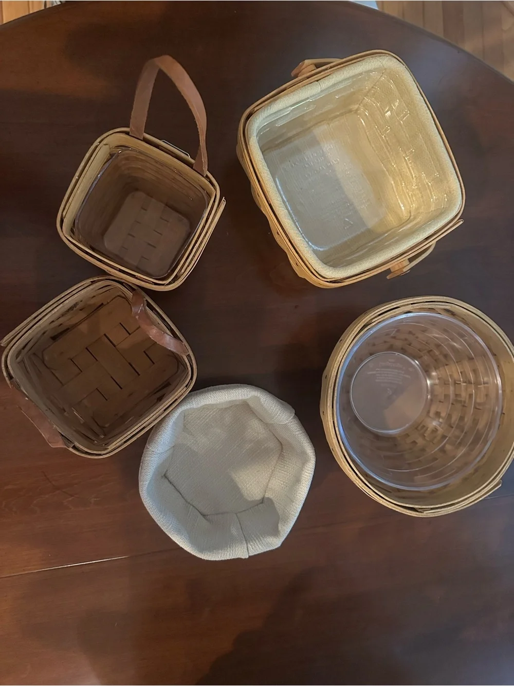 Longaberger assorted woven